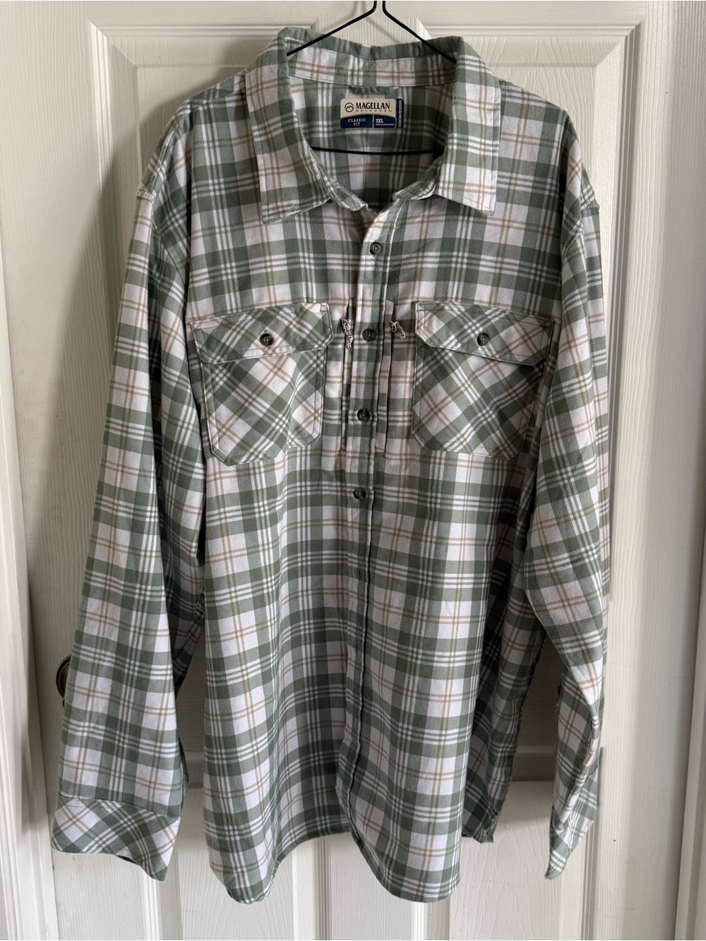 NWOT Magellan Plaid Shirt